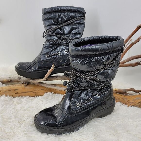 Sperry topsider shiny thinsulate winter boots - Picture 9 of 11